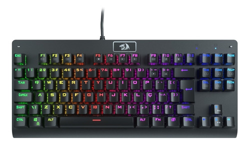 Teclado Mecânico Redragon Dark Avenger V2 Rgb Switch Brown