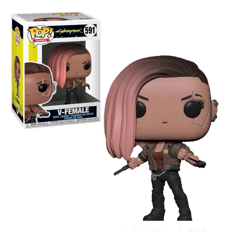 Funko Pop Cyberpunk 2077 V-mujer