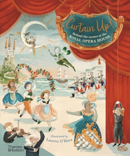 Libro Curtain Up! Behind The Scenes At The Royal Opera De O'