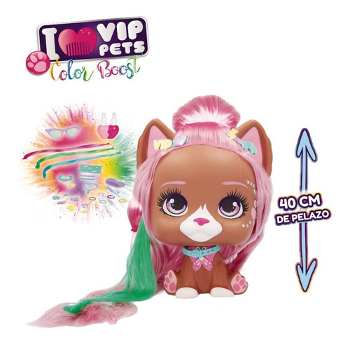 Imagen 4 de 10 de Vip Pets Muñeca Mega Nyla Mascotas Accesorios Pelo Fashion