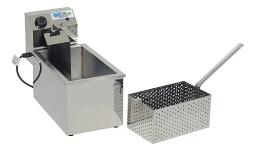 comprar Freidora Electrica 12 Lts Acero Control Automatico Lourdes