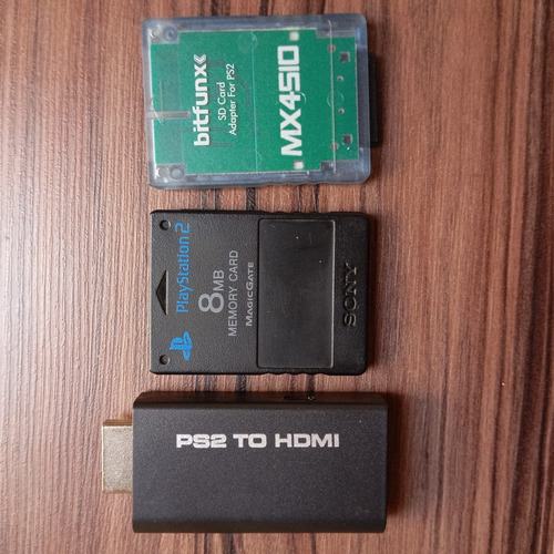 Ps2 Console Playstation 2 Completo E Revisado + Brindes Preto C/fonte Externa E 1 Sony Dualshock2 (Recondicionado)