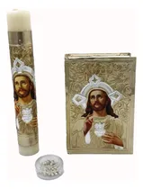 Comprar Biblia Primera Comunión Kit Biblia Vela Rosario