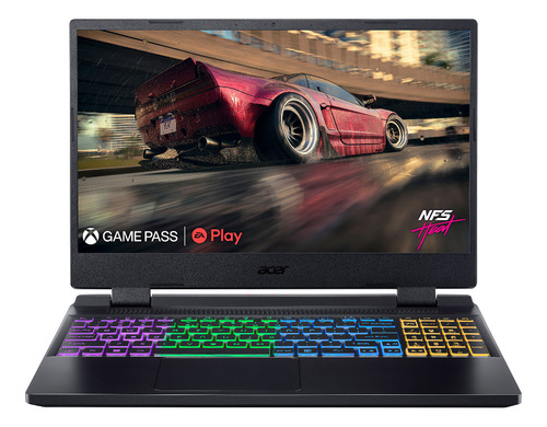 Notebook Gamer Acer 15'6+ Core I5+16 Gb RAM+RTX4050+512SSD cor preto