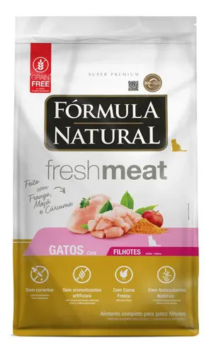 Ração Seca Gato Filhote Sabor Frango Fórmula Natural 7kg