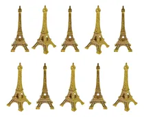 Comprar Kit 10 Enfeites Torre Eiffel 10cm Decoracao Escritorio Casa