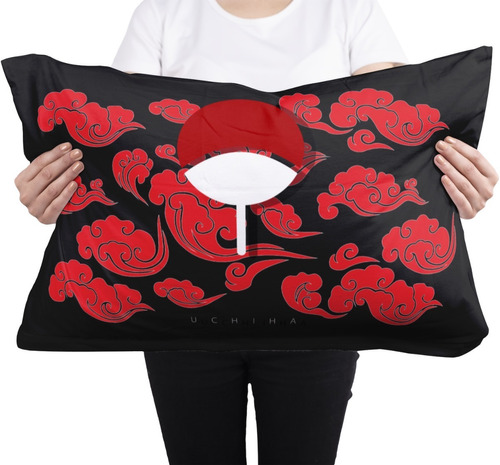 Cojin Almohada Uchiha Simbolo Naruto Edicion Anime Unico