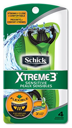 Schick Xtreme 3 Blade - Afeitadora Desechable Para Piel Sens