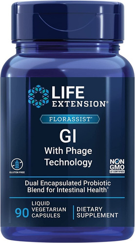 Life Extension Florassist® Phage Techno Probióticos X 90cáps