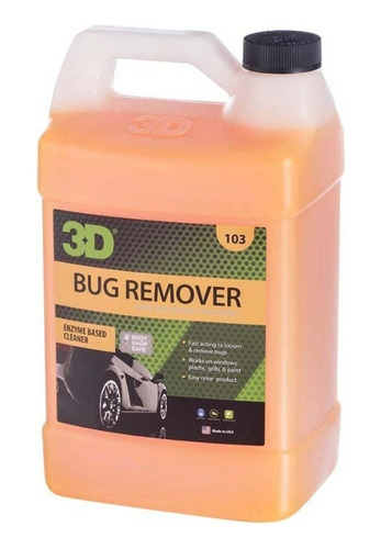 3d Bug Remover - Removedor Limpia Insectos Bichos - 4lt