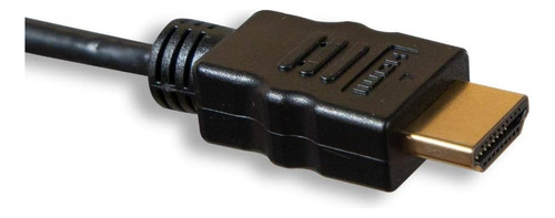 Cablelera Micro Hdmi a Hdmi 34 AWG 1, color negro ZC95b1m