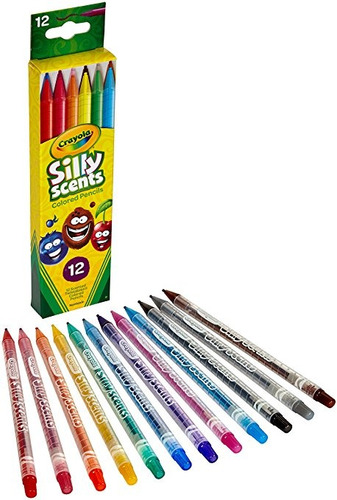 Lápices Crayola 12 Ct Tontos Olores Twistables Perfumado De