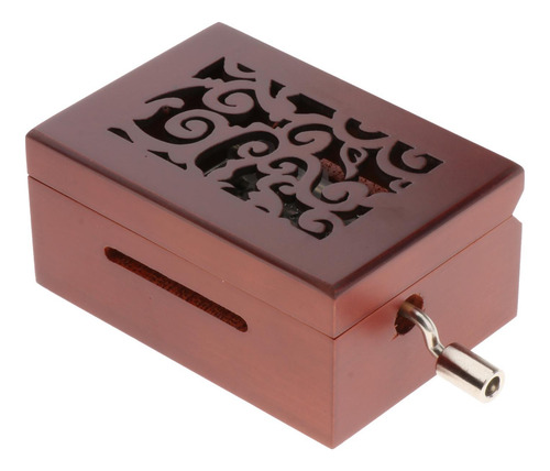 15 Tonos Diy Caja De Música De Mano Caja De Madera Con