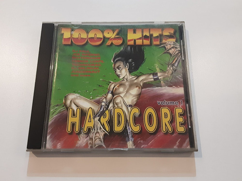 100% Hits Hardcore Vol 1 Electrónica Cd Eu Maceo-disqueria 