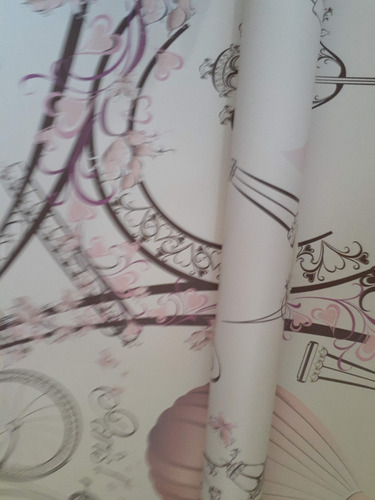 Imagem 7 de 7 de Papel De Parede Vinílico Suave Lavável Salão De Beleza Paris
