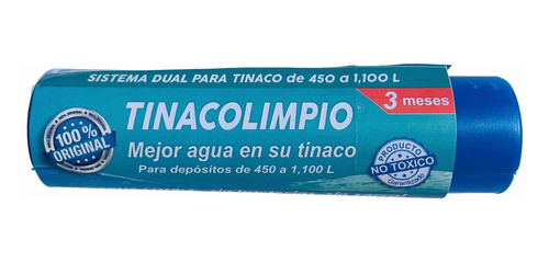 Tinacolimpio El Económico, Cartucho Dual 400 A 1,100lts