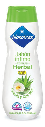 Jabon Intimo Nosotras Herbal 200 Ml - mL a $135