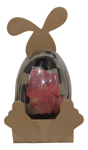 Caja Fibrofácil Conejo Pascua Para Pintar X12 Unidades