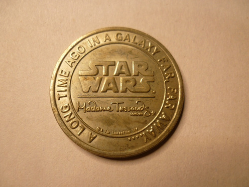 Moneda Star Wars Yoda Madame Tussauds.