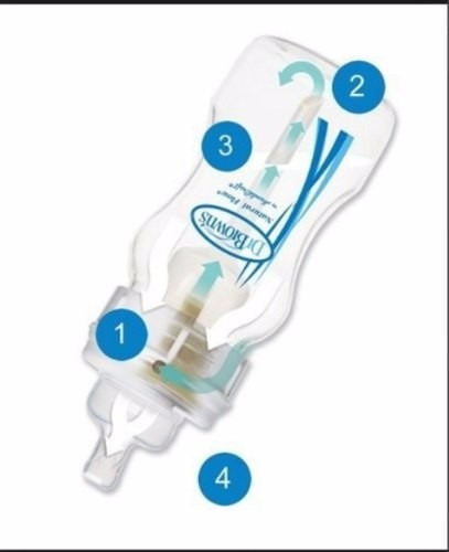 Imagen 4 de 4 de Tetero 8 Oz Boca Ancha Dr Browns
