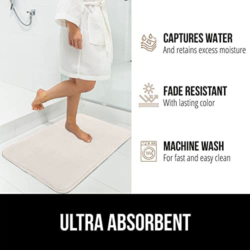 Alfombras De Baño De Espuma Viscoelástica Gruesa Gorilla Gri