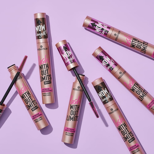 Rímel Essence Lash Without Limits Extreme Brown Vegan