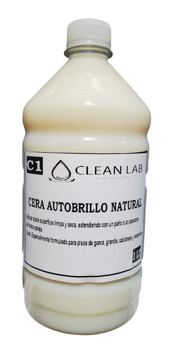 Cera Autobrillo Acrilica Natural Eco C1 X 1 Lt.