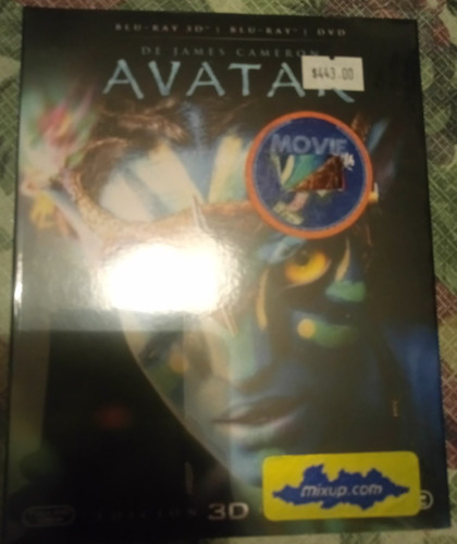 Blu Ray Avatar 3d Nuevo Y Sellado De Fabrica. 