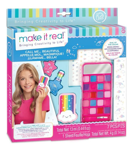 Petaca De Maquillaje Infantil Celular 2307 Mundo Kanata 