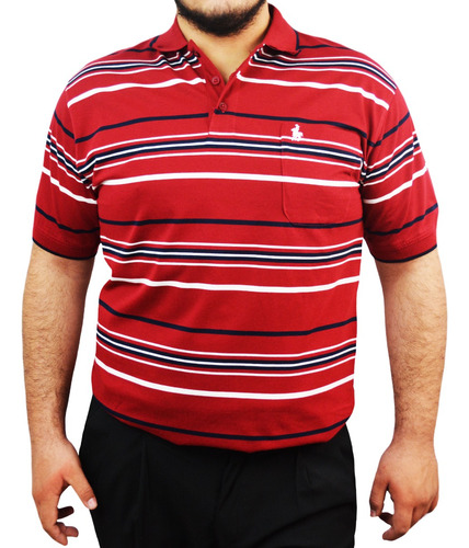 Playera Palm Beach Polo Club Mp3448-123 Red/rojo