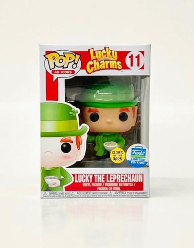 Funko Pop Lucky Leprechaun Glow ( Funko Shop ) Lucky Charms (Usado)