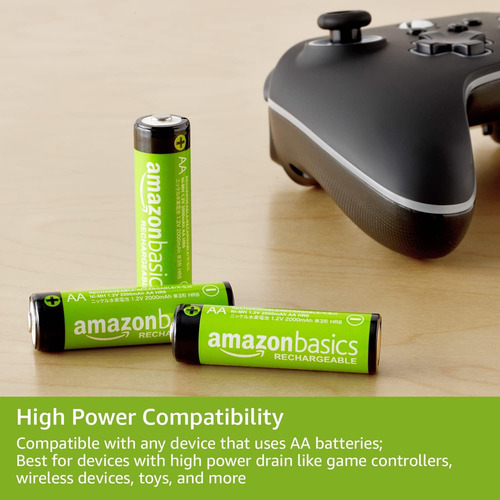 Amazon ® 8 Pilas Recargables Precargadas Aa Doble A 2000mah