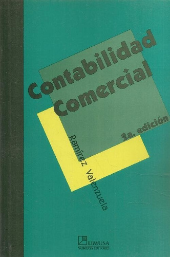 Libro Contabilidad Comercial De Alejandro Ramírez Valenzuela