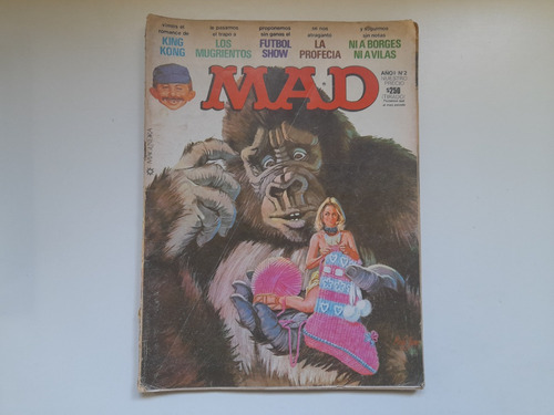 Revista Mad Numero 2 King Kong, 1977