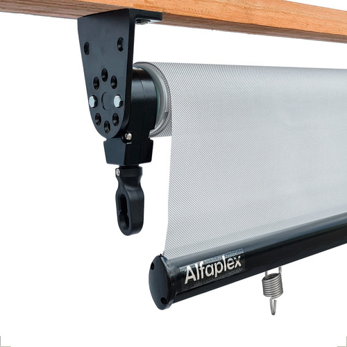 Toldo Cortina Vertical Retrátil Tela Solar 1% - Sob Medida
