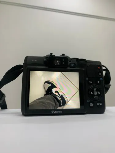 Camera Canon Powershot G16 - Seminova Impecavel Nfe Preto