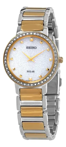 Seiko solar 2025 dorado