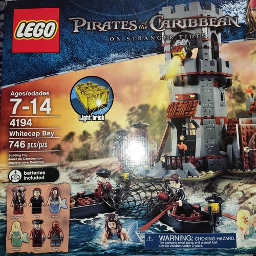 Lego 4194 Piratas Del  Whitecap Bay Pirates Of The Caribbean