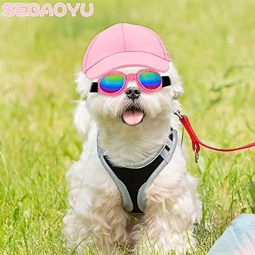 Gorro Para Perros Pequeños, Gorra De Béisbol Rosa Para Perro
