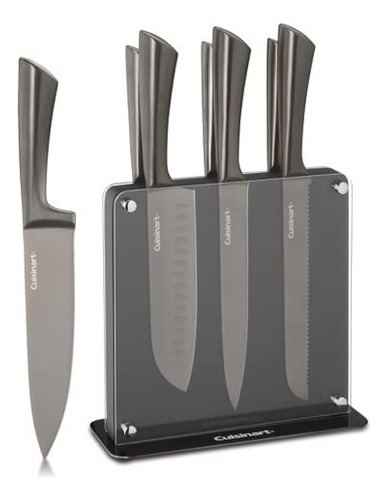 Cuisinart Classic 8pc Colored Stainless Steel Cutlery Set Co
