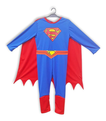 Disfraz Superman Clasico Caffaro Dc Superheroe