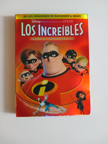 Los Increíbles, Disney Pixar Dvd 