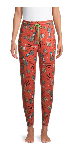 Pantalones Para Dormir Mujer Sushi Soya Shrimp Talla S 4-6