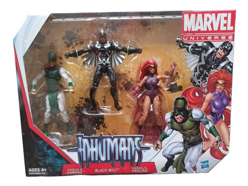 Hasbro Inhumans Marvel Karnak - Black Bolt - Marvel´s Medusa