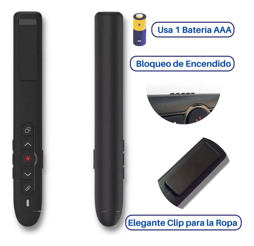 Presentador Láser Inalámbrico Usb - 100m Para Presentaciones