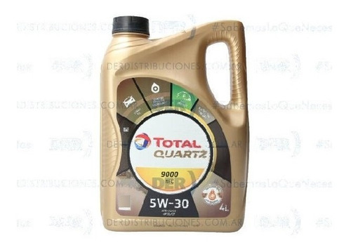 Aceite Quartz 9000 Nfc 5w30 4l