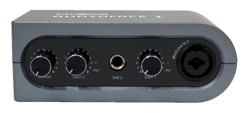Interfaz Placa De Audio Externa Usb Tahorng Audioface 1