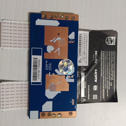 Tarjeta T-com Para Pantalla Philips 50pul6653/f8 (Usado)
