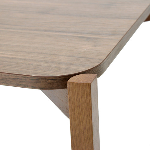 Mesa Lateral Cuadrada 50 19602 Palu Color Nogal