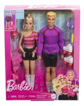 Comprar Barbie Conjunto Barbie E Ken De Patins 65 Anos Hxk90 Mattel